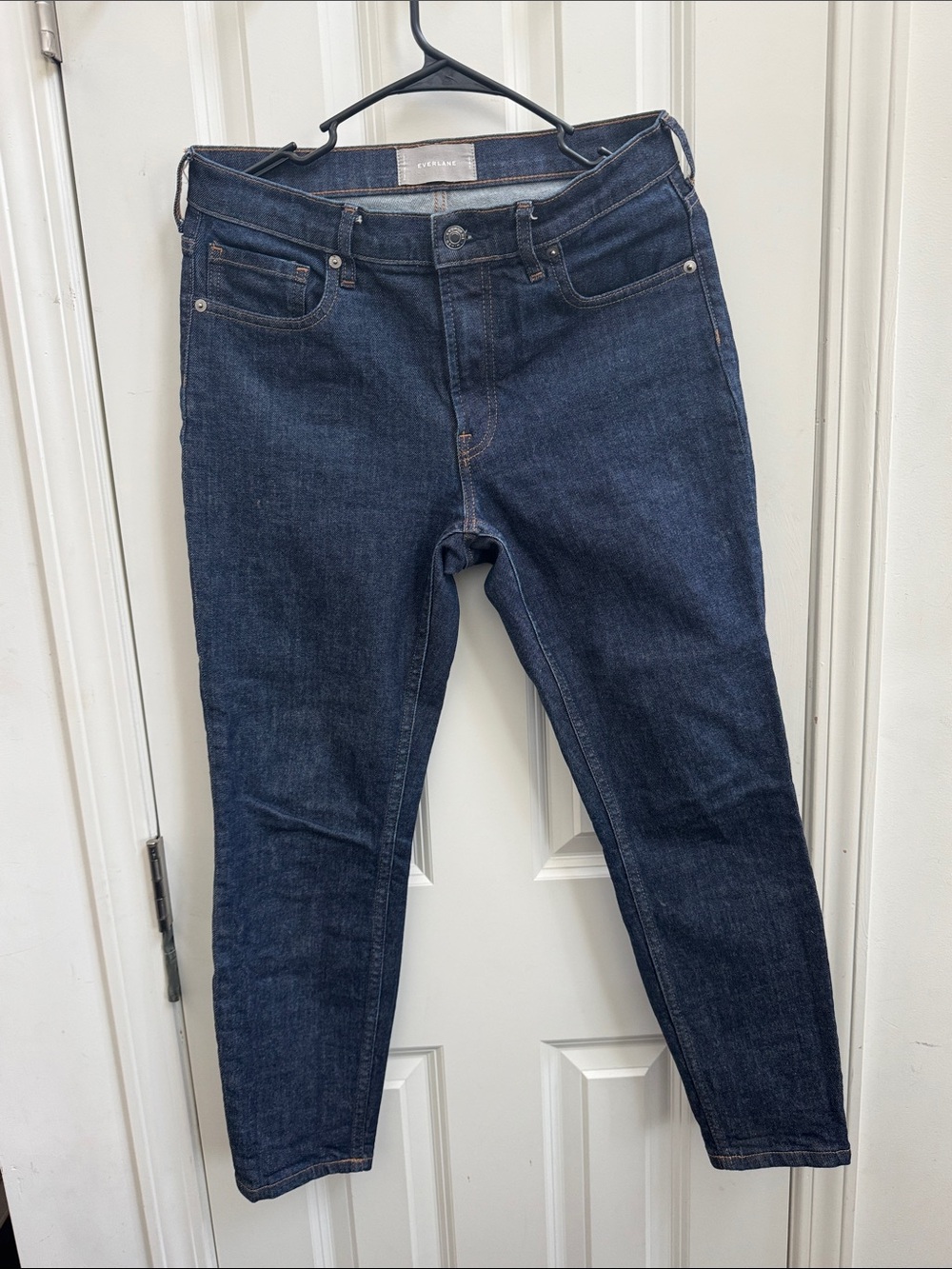 Dark Blue Women's Slim Ankle Jeans